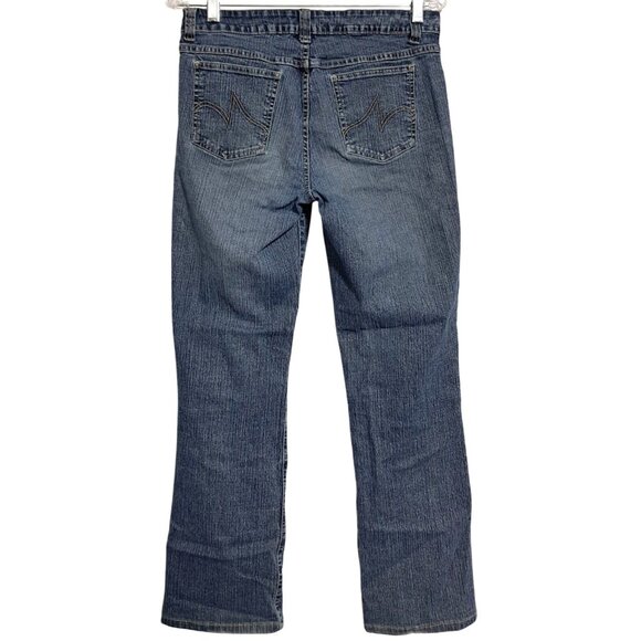 Fubu The Collection Jeans Womens 9/10 Blue Denim Bootcut Stretch Casual - Picture 8 of 12